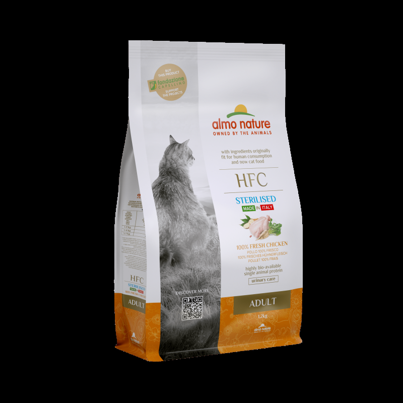 Almo Nature HFC Adult Sterilised per Gatti Adulti Negozio
