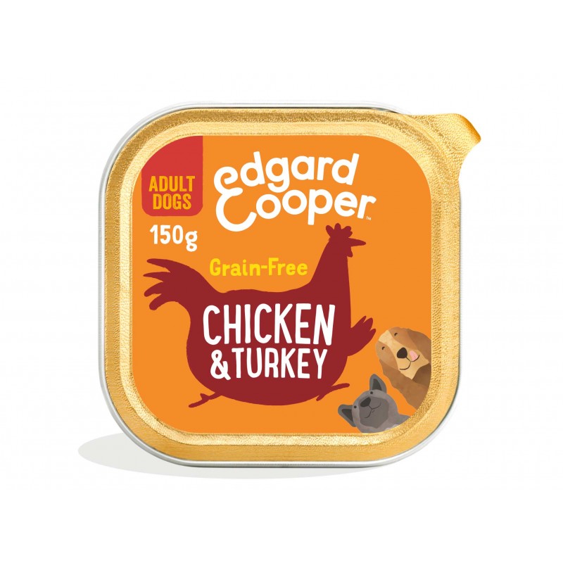 Edgard Cooper Adult Dog Cibo Umido per Cani Offerte giornaliere