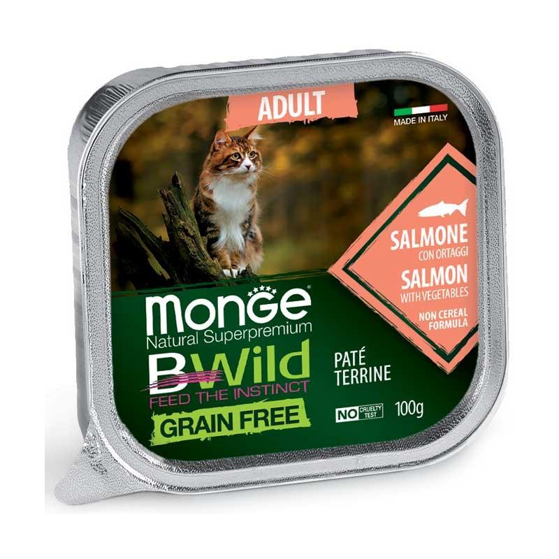 Monge BWild Terrine Grain Free Cibo Umido per Gatti Promozione temporanea