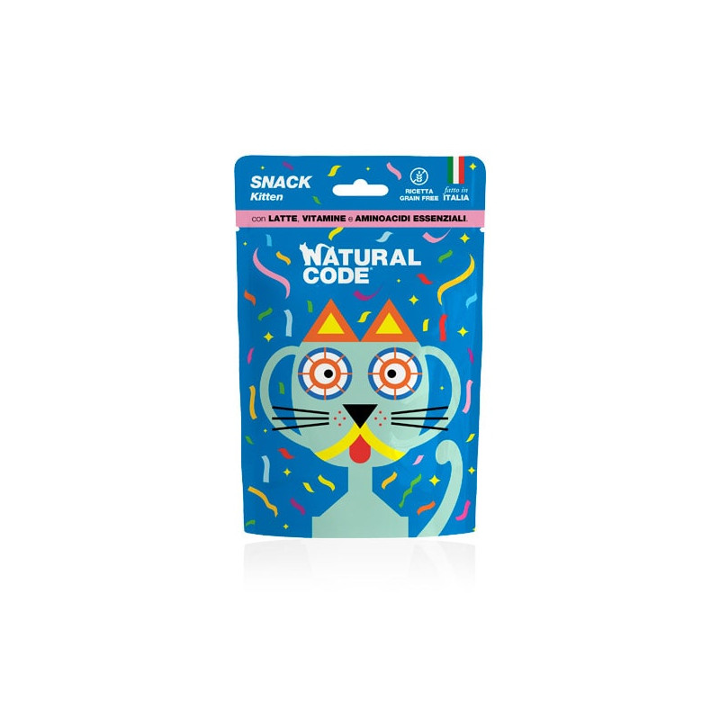 Natural Code Snack per Gatti Ritorno libero
