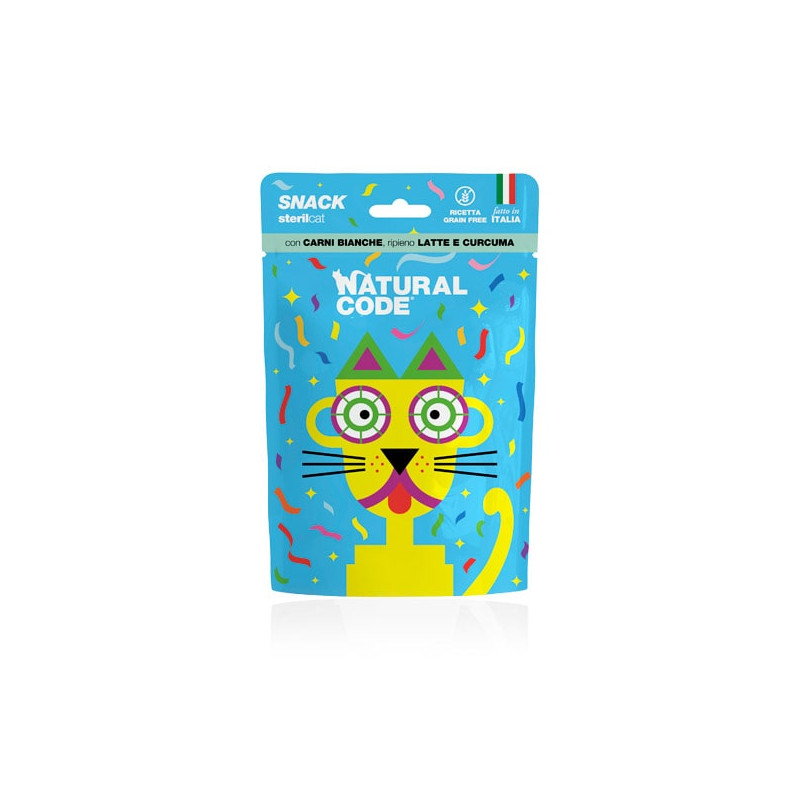 Natural Code Snack per Gatti Ritorno libero