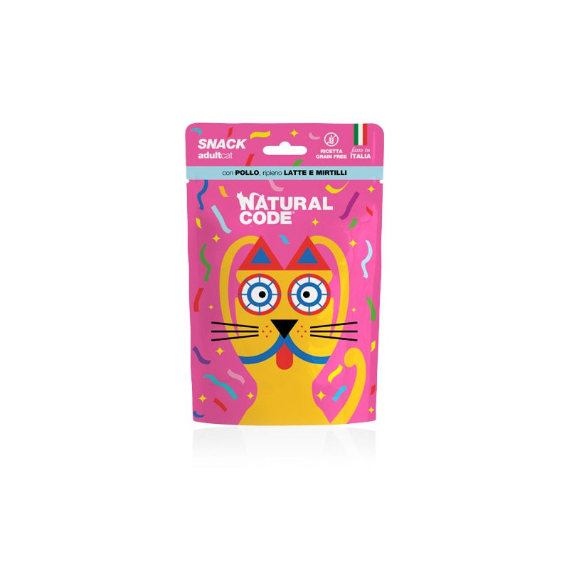 Natural Code Snack per Gatti Ritorno libero