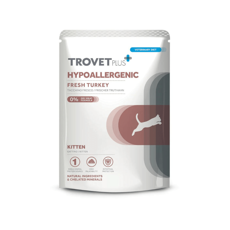 Trovet Plus Hypoallergenic Cibo Umido per Gatti Solo un giorno rimasto