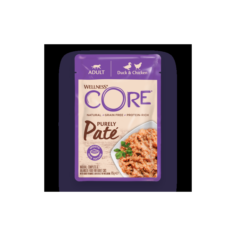 Wellness Core Purely Pate Cibo Umido per Gatti Pezzi Unici