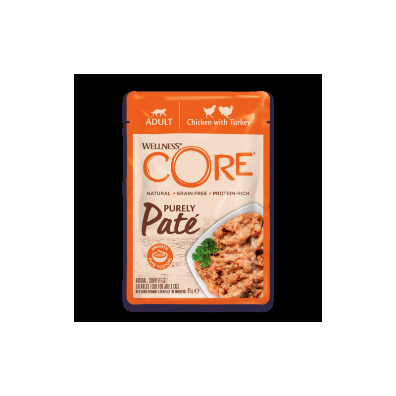 Wellness Core Purely Pate Cibo Umido per Gatti Pezzi Unici