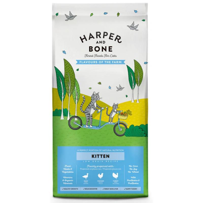 Harper and Bone Flavours of the Farm Kitten per Gattini Promozione Limitata