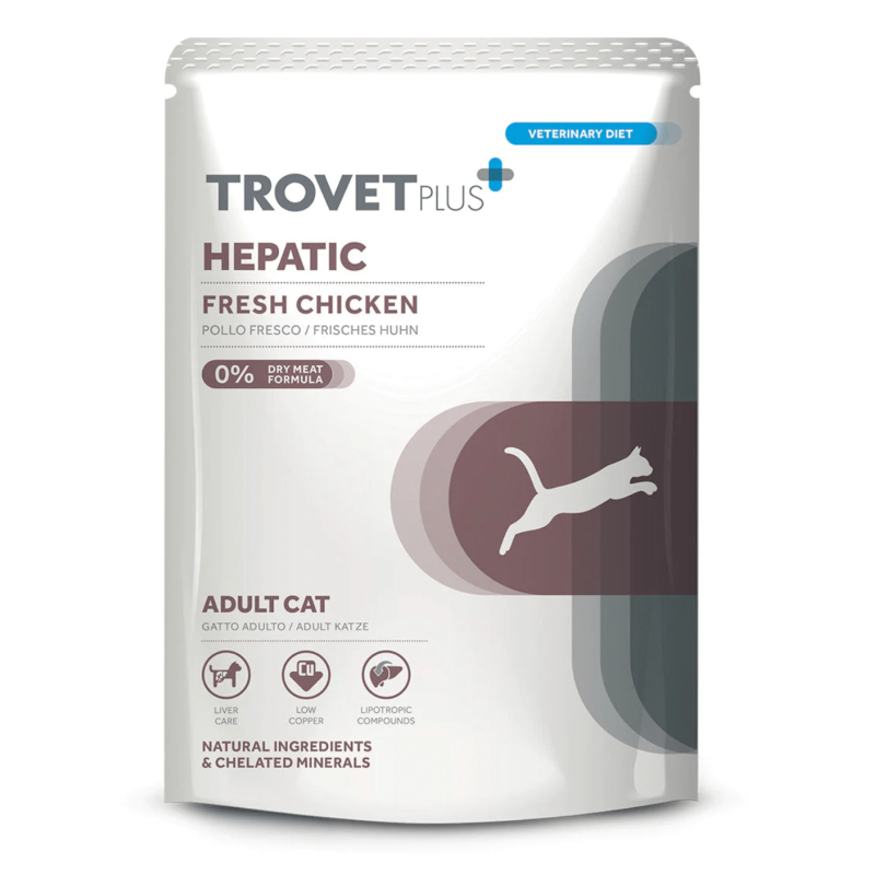 Trovet Plus Hepatic Cibo Umido per Gatti Vendita Calda