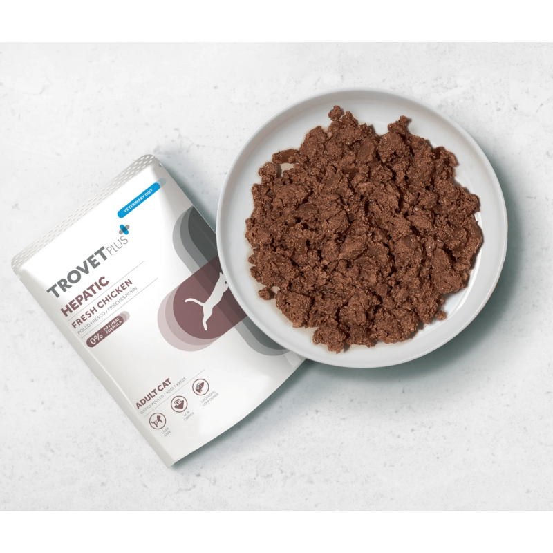 Trovet Plus Hepatic Cibo Umido per Gatti Vendita Calda