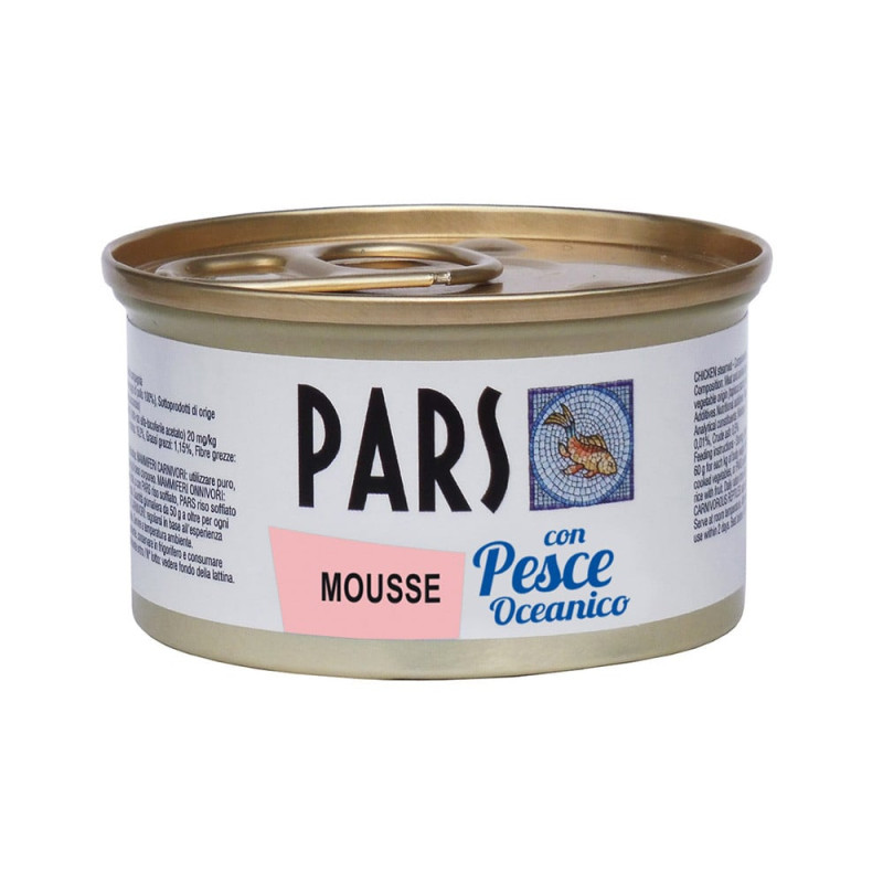 Pars Mousse Cibo Umido per Gatti e Cani Moda