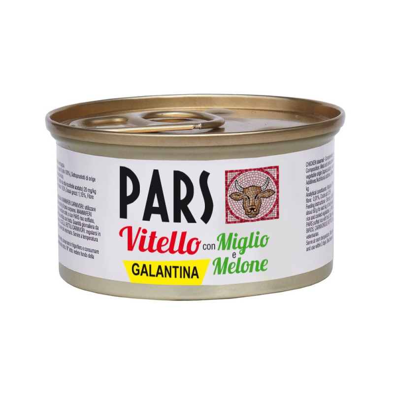 Pars Galantina Cibo Umido per Gatti e Cani Spedizione gratuita