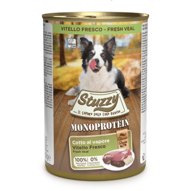 Stuzzy Monoprotein Cibo Umido per Cani Offerta esclusiva