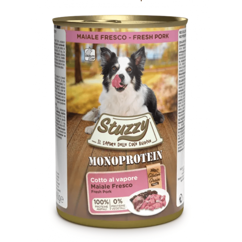 Stuzzy Monoprotein Cibo Umido per Cani Offerta esclusiva