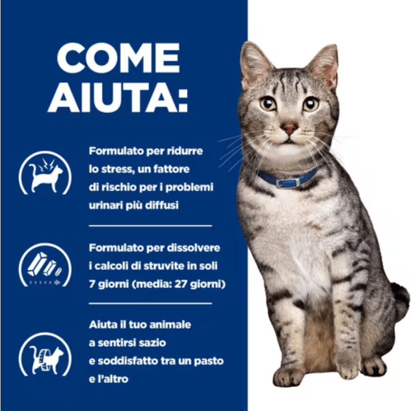 Hill's Prescription Diet c/d Urinary Stress + Metabolic Cibo Umido per Gatti Offerta Pasqua
