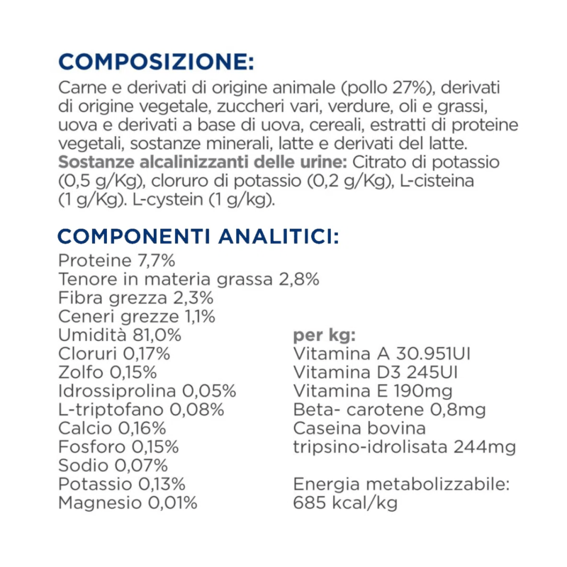 Hill's Prescription Diet c/d Urinary Stress + Metabolic Cibo Umido per Gatti Offerta Pasqua
