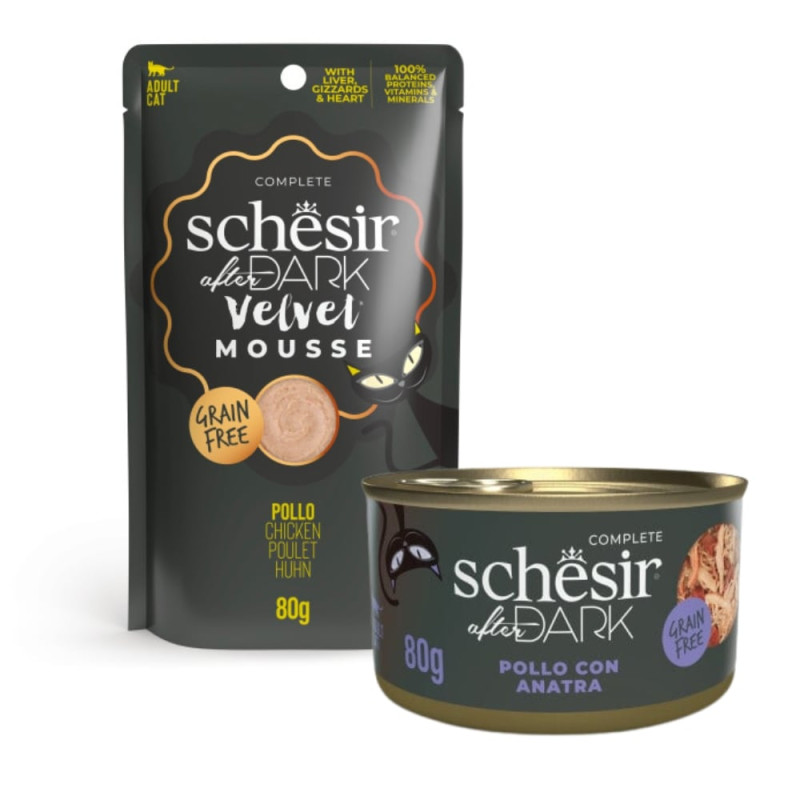 Schesir After Dark Cibo Umido per Gatti Offerta San Valentino