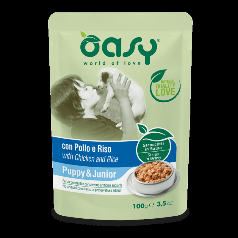Oasy Straccetti in Salsa per Cuccioli Offerta temporanea