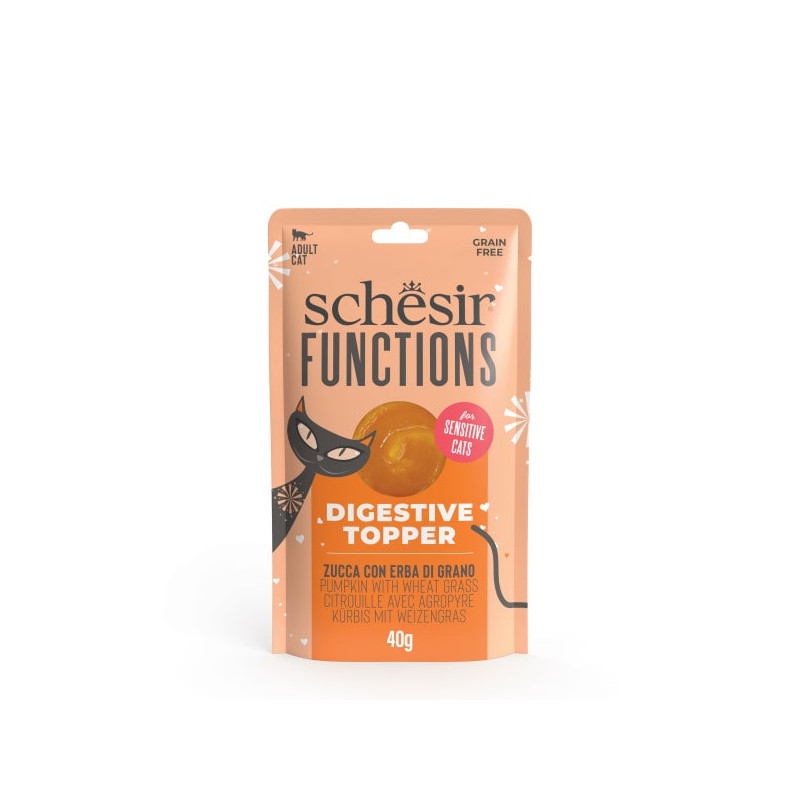 Schesir Functions Digestive Topper per Gatti Prezzo basso