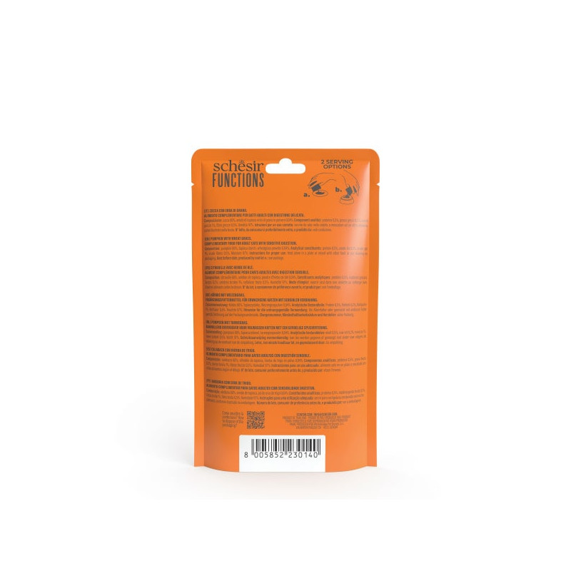 Schesir Functions Digestive Topper per Gatti Prezzo basso