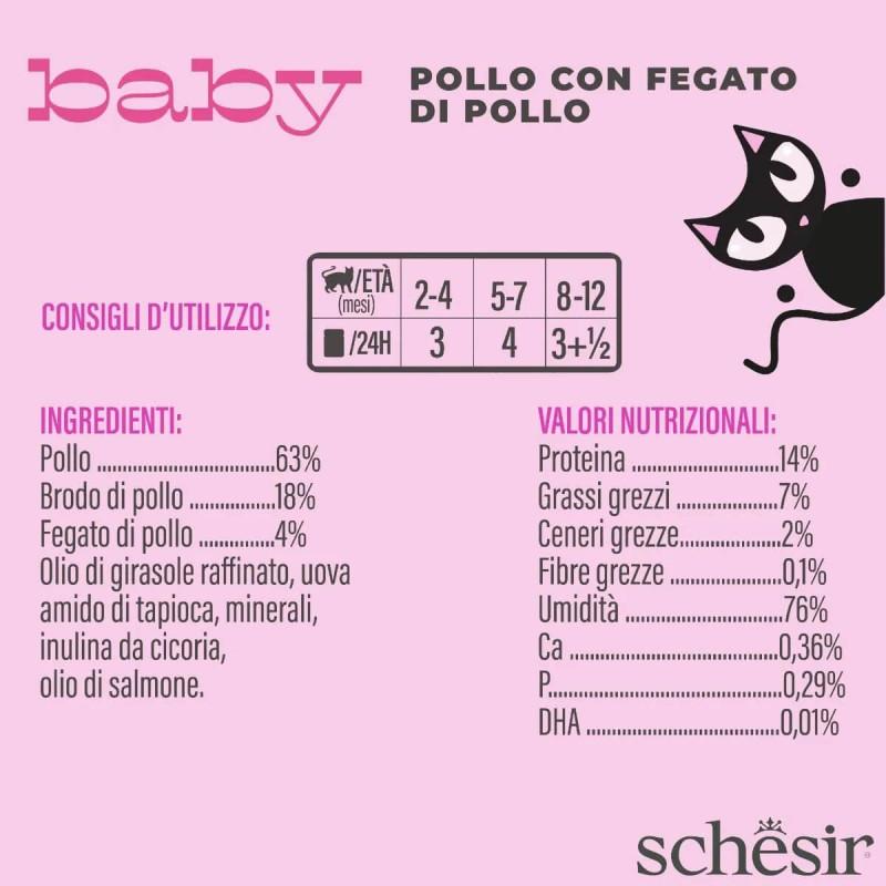 Schesir Baby Complete Cibo Umido per Gattini Offerta settimanale