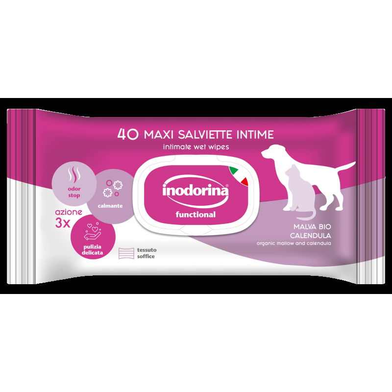 Inodorina Salviette Parti Intime per Cani e Gatti Black Friday Prezzi