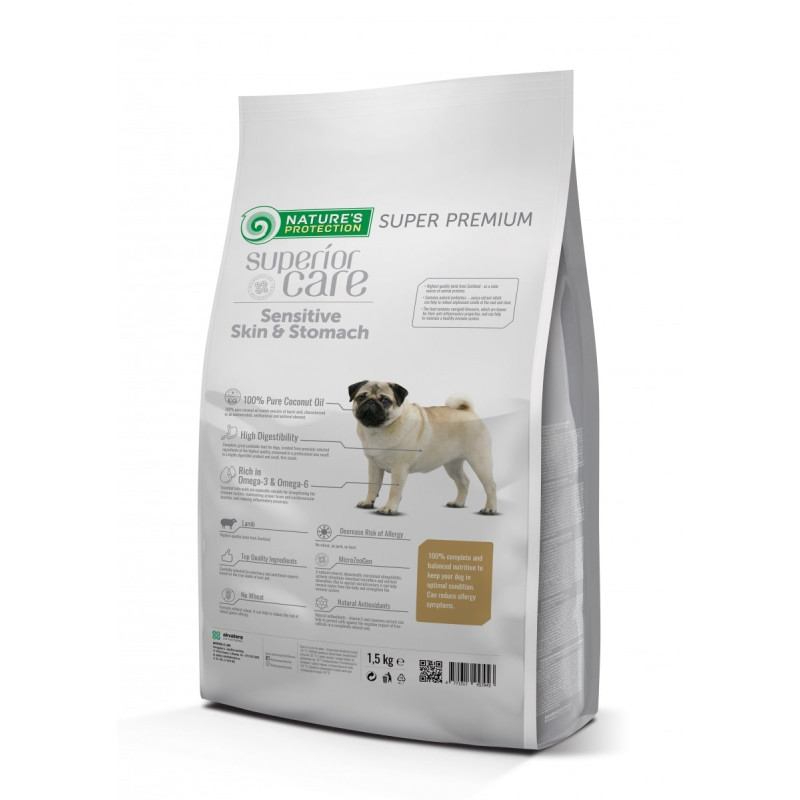 Nature's Protection Sensitive Skin&Stomach Adult Agnello per Cani Vendita