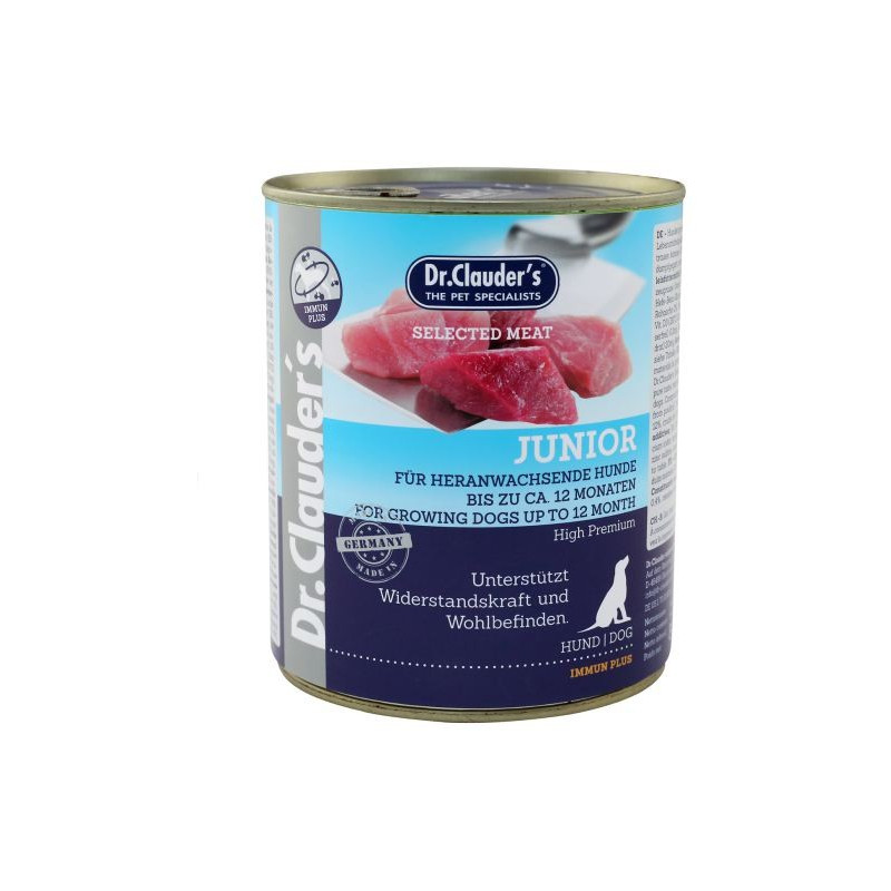 Dr.Clauders Selected Meat Junior Cibo Umido per Cuccioli Consegna Veloce