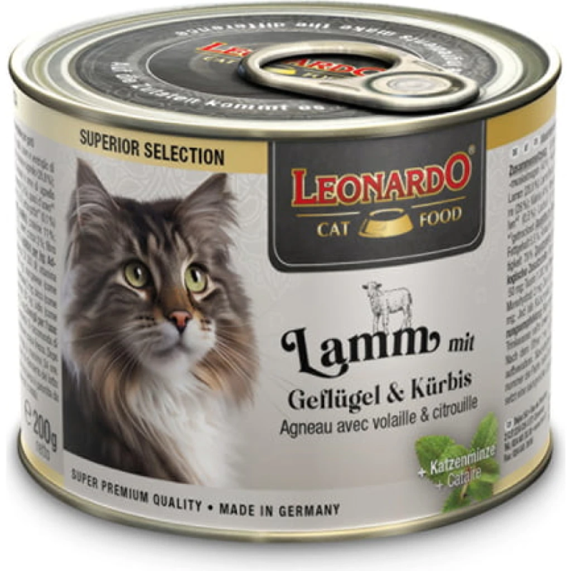 Leonardo Superior Selection Cibo Umido per Gatti Presa