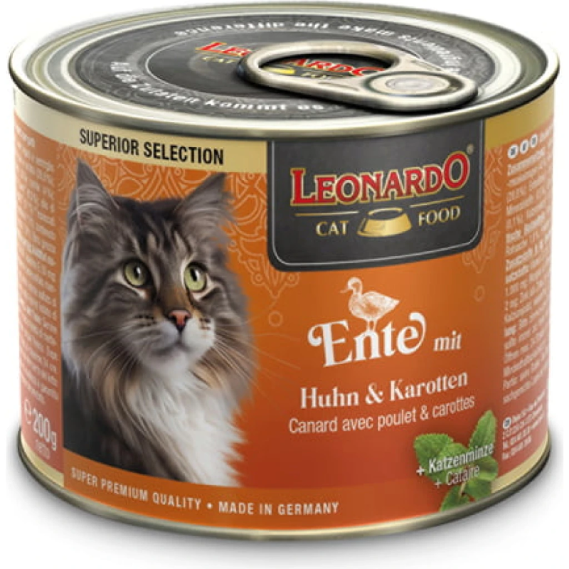Leonardo Superior Selection Cibo Umido per Gatti Presa