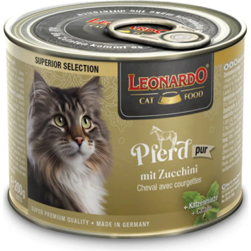 Leonardo Superior Selection Cibo Umido per Gatti Presa