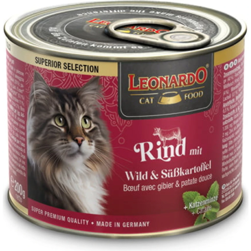 Leonardo Superior Selection Cibo Umido per Gatti Presa