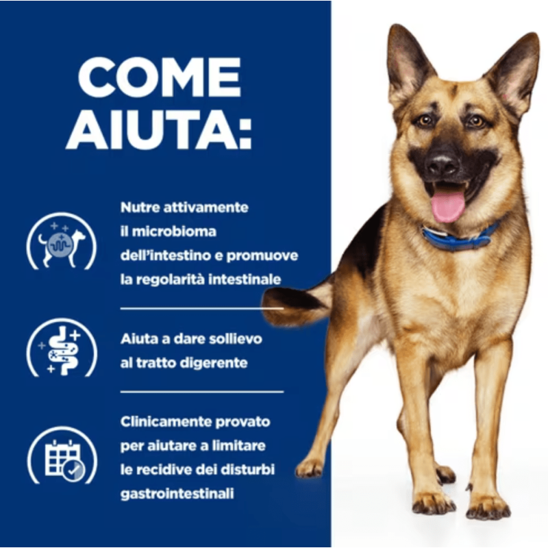 Hill's Prescription Diet Gastrointestinal Biome Digestive Fibre Care per Cani Vendita Calda