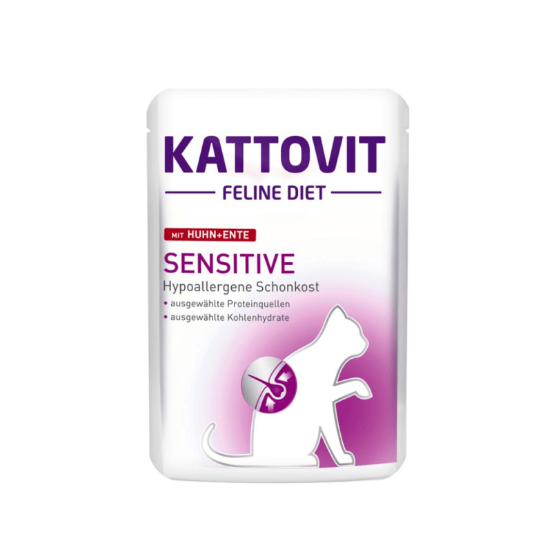 Kattovit Sensitive Cibo Umido per Gatti Spedizione gratuita