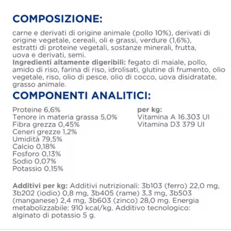 Hill's Prescription Diet On-Care Spezzatino per Cani Fornitura limitata