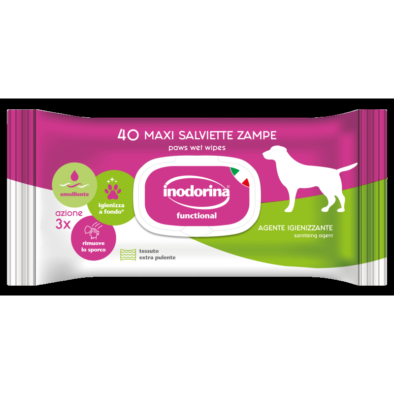 Inodorina Salviette Zampe per Cani Fino al 65% di sconto