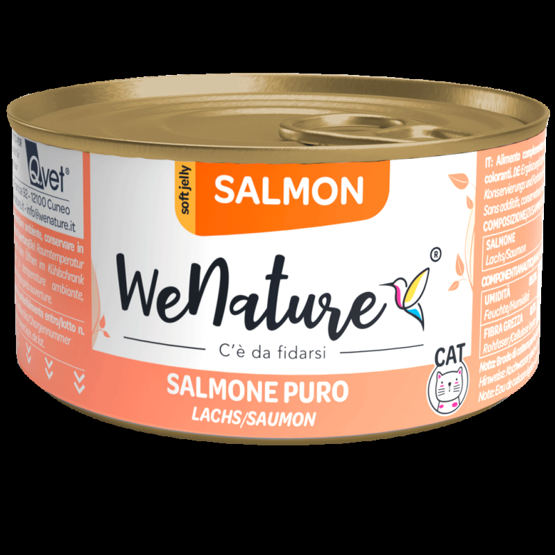 WeNature Salmon Cibo Umido per Gatti Duty-free