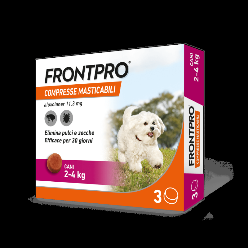 Frontpro Compresse Masticabili per Cani Soddisfazione Garantita