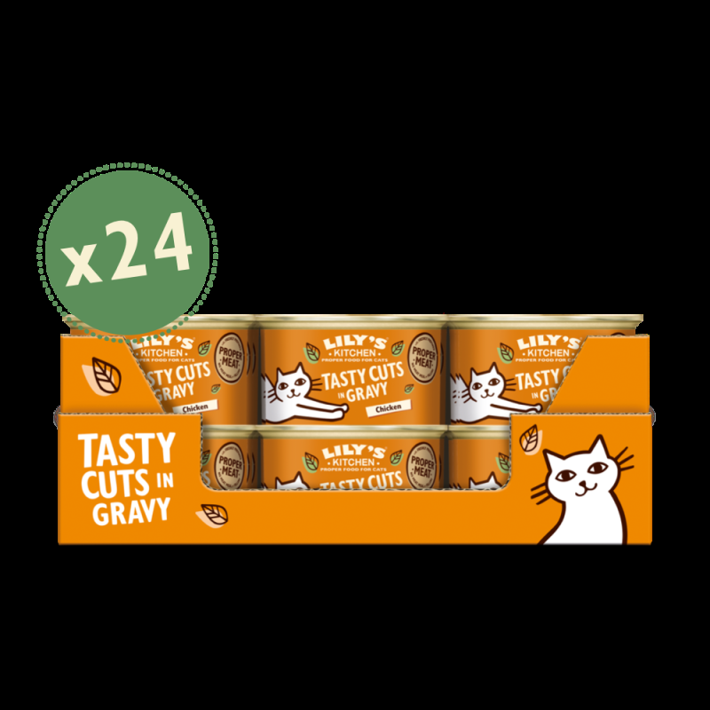 Lily's Kitchen Tasty Cuts in Gravy Cibo Umido per Gatti Sottocosto