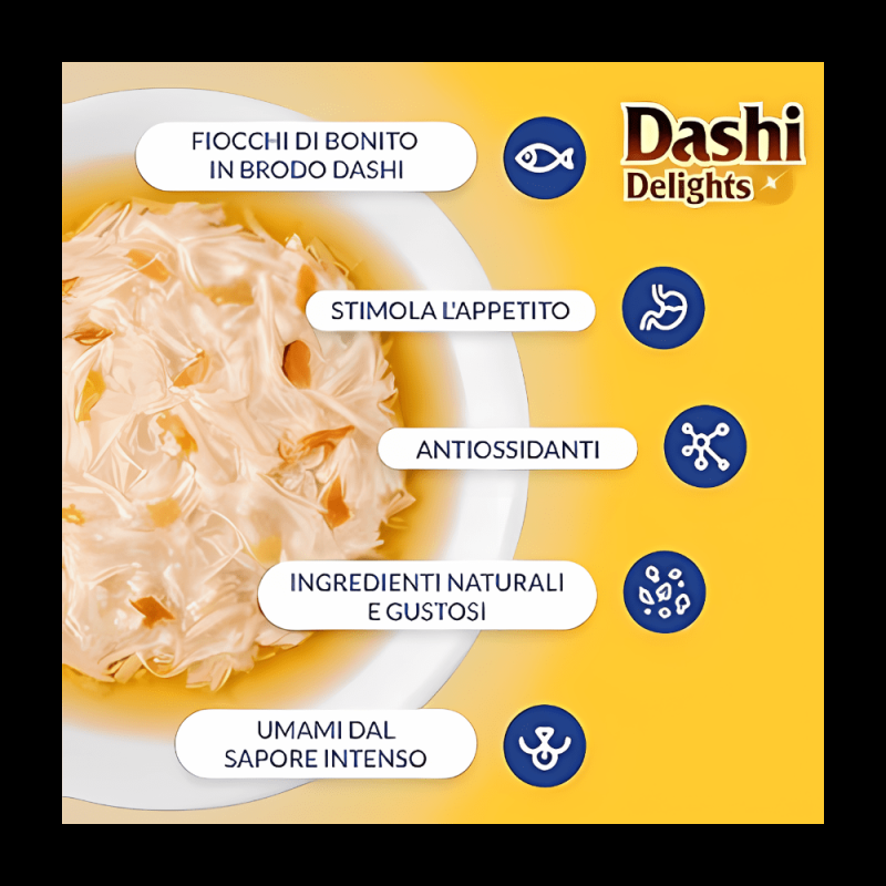 Inaba Dashi Delights Cibo Umido per Gatti Novità