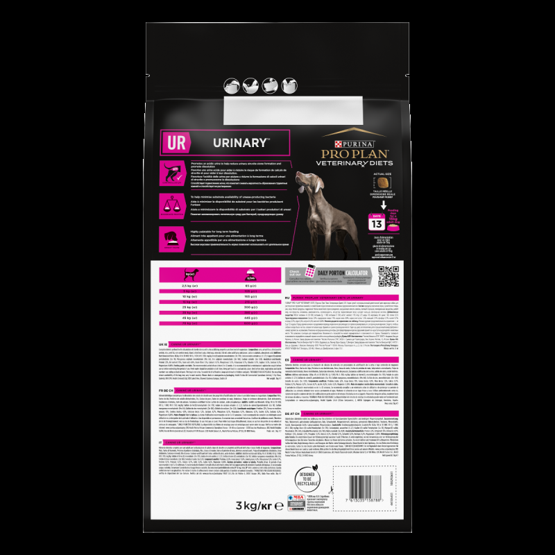 Purina Pro Plan Veterinary Diets Canine UR Urinary Secco Cane Black Friday