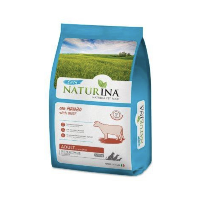 Naturina Easy con Manzo Cibo Secco per Cani