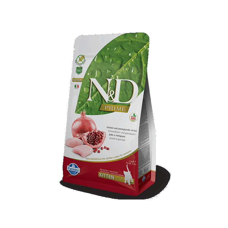 Farmina N&D Prime Kitten con Pollo e Melograno per Gattini Offerta speciale
