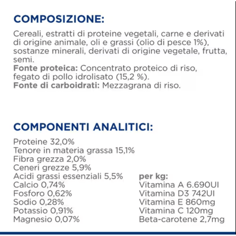 Hill's Prescription Diet z/d per Gatti Nuovi prodotti