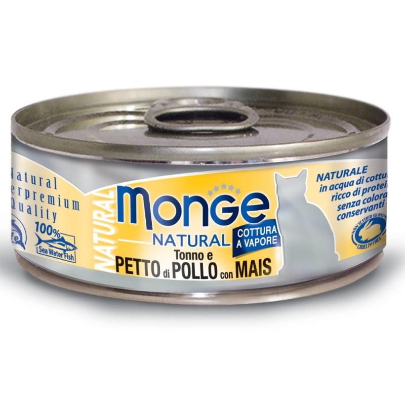 Monge Natural Superpremium Cotti a Vapore per Gatti Fino al 60% di sconto