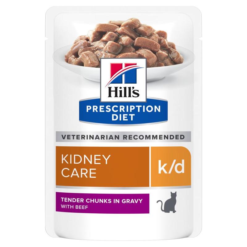 Hill's Prescription Diet k/d Cibo Umido per Gatti Esporta salva