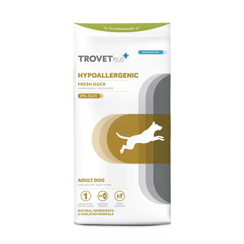 Trovet+ Hypoallergenic Anatra Fresca per Cani Online Outlet