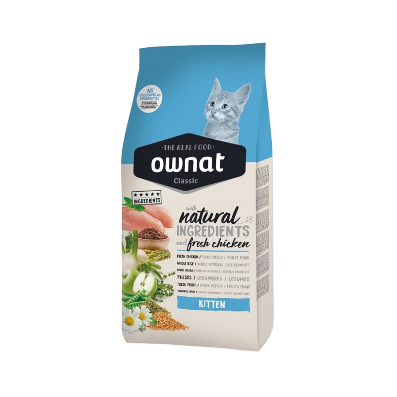 Ownat Classic Kitten al Pollo per Gattini Offerta