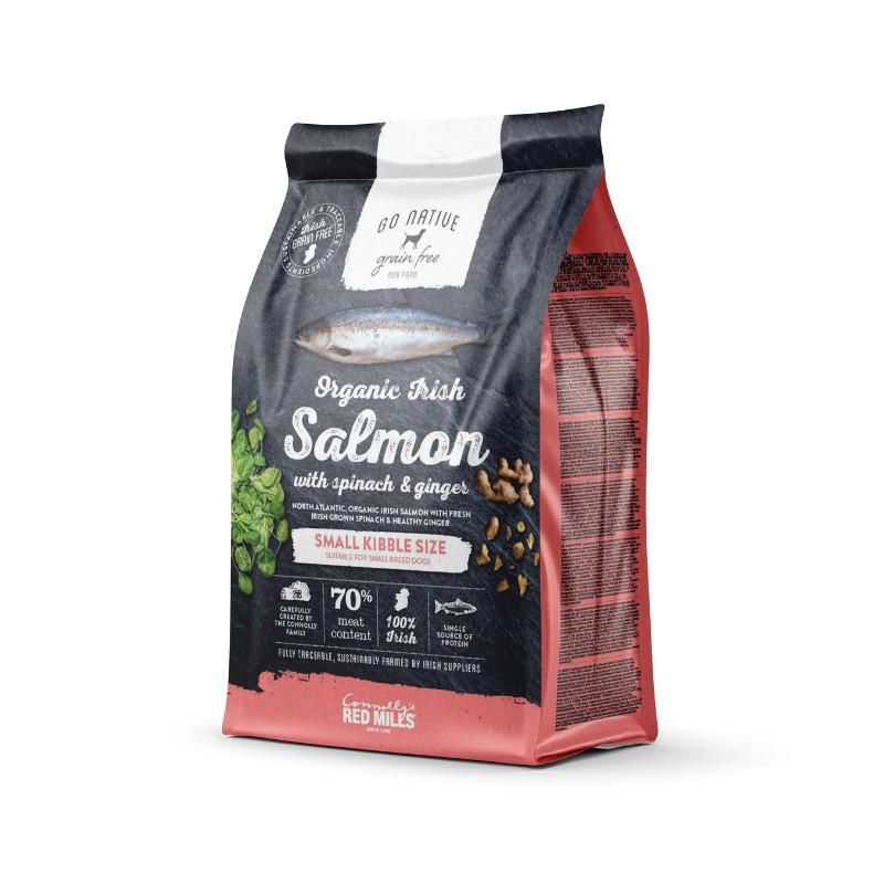 Go Native Small Breeds Salmone Biologico Spinaci e Zenzero Fornitura limitata