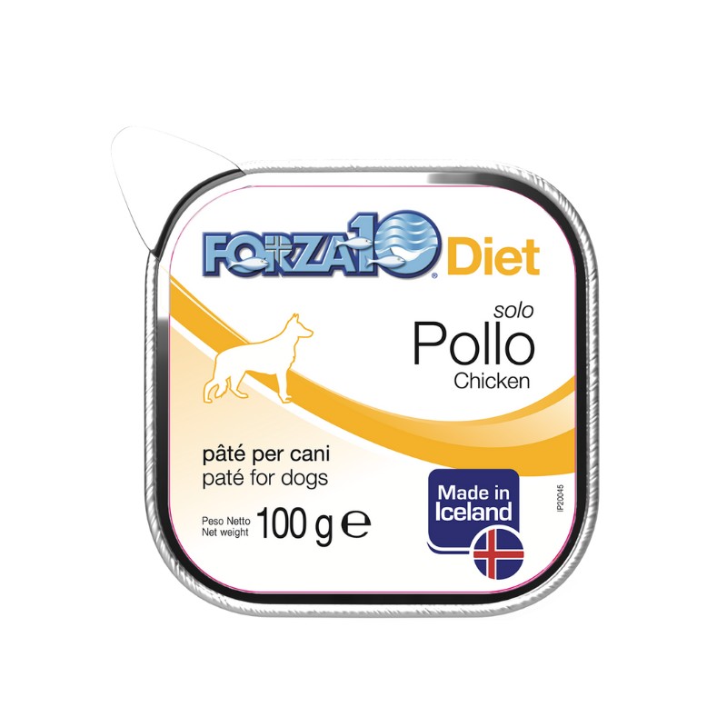 Forza10 Solo Diet Pollo Umido per Cani Acquista Ora