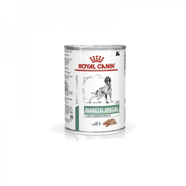 Royal Canin Cane V-Diet Diabetic Special Low Carbohydrate Umido Flash Sale