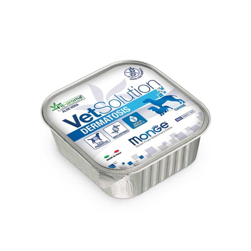 Monge VetSolution Dermatosis Umido per Cani Fornitura limitata